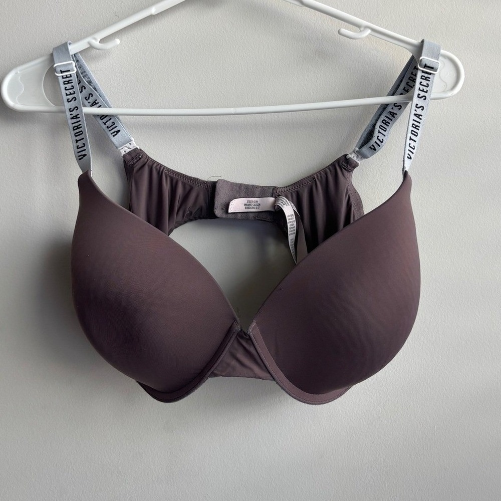 Victoria's‎ Secret Purple T-Shirt Demi Bra Women 36DD